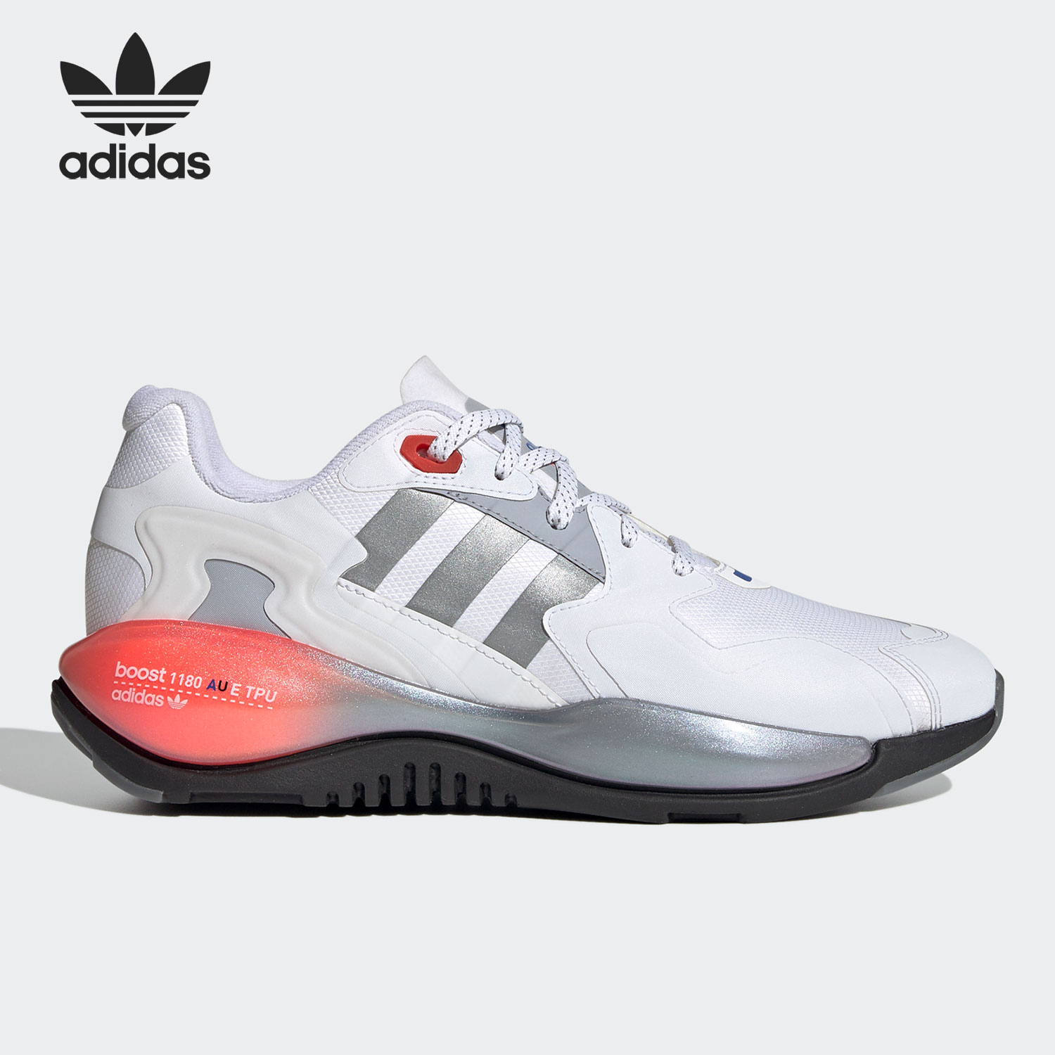 adidas/阿迪达斯正品三叶草 zx alkyne 男女缓震经典运动鞋fz1355