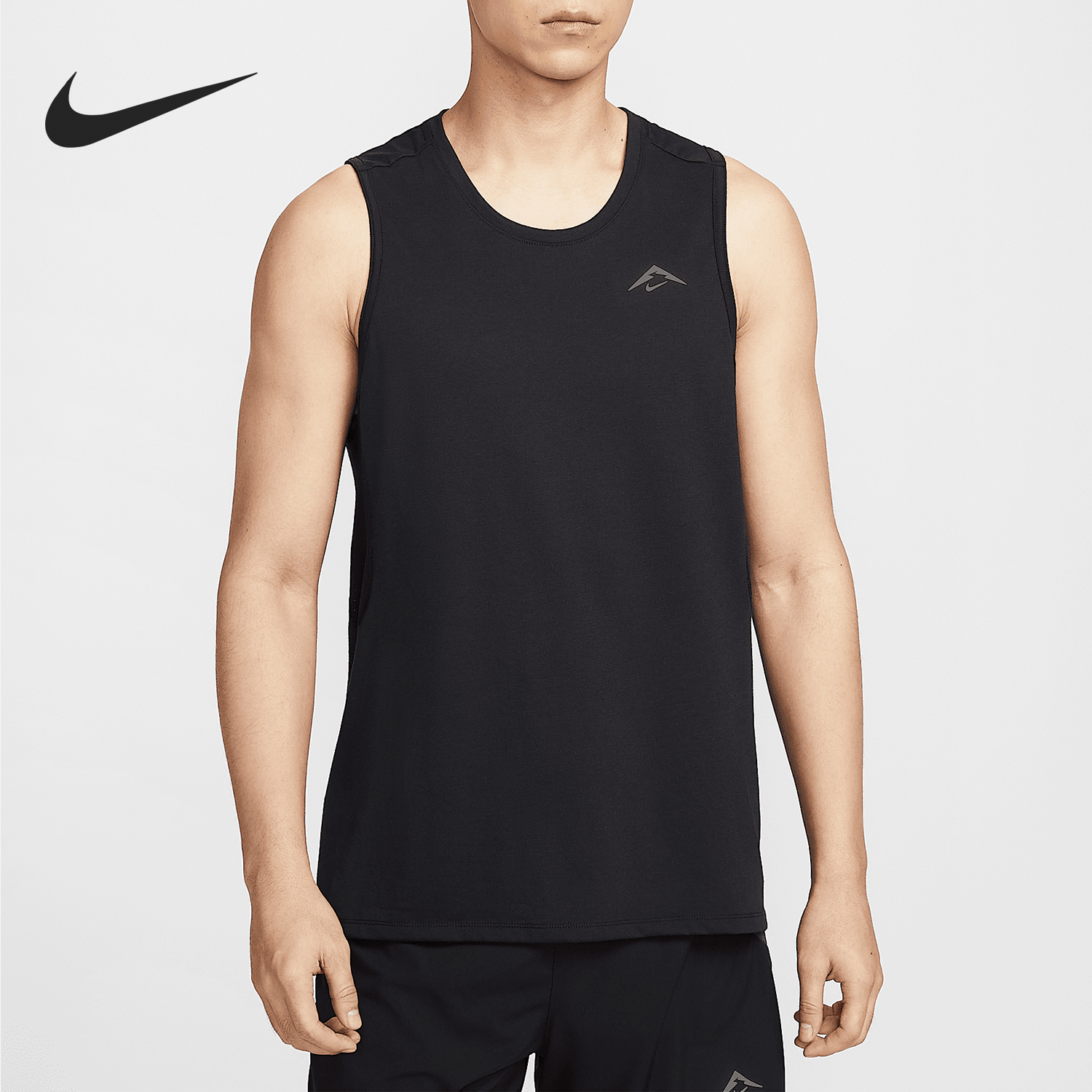 Nike/耐克正品Dri-FIT男士针织网眼越野运动背心HJ4169-010