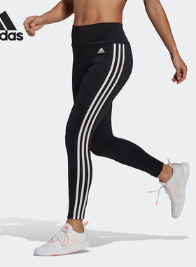 Adidas/阿迪达斯官方正品女子W 3S 78 TIG 休闲运动紧身裤 GL4040