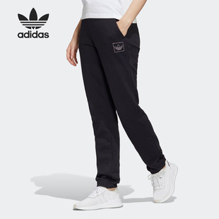 新款 Adidas 2020春季 女子休闲运动长裤 阿迪达斯正品 FU1722