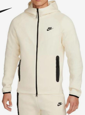 Nike/耐克官方正品2025冬季款男士运动连帽拉链外套FB7922-113