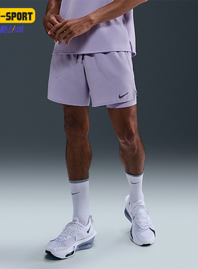 Nike/耐克正品2025男士户外运动透气耐穿跑步训练短裤DM4759-515