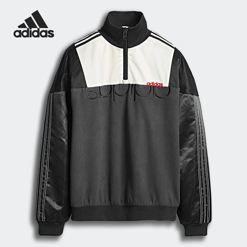 Adidas/阿迪达斯正品alexander wang男士经典复古夹克外套DT9502