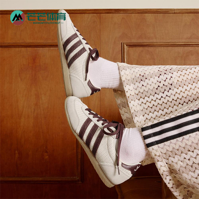 Adidas/阿迪达斯正品三叶草女士轻便休闲经典低帮运动鞋JR7161