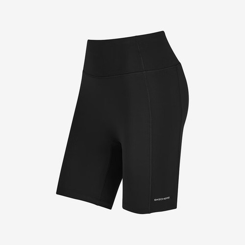 Skechers/斯凯奇正品2024新款女士透气简约瑜伽训练短裤