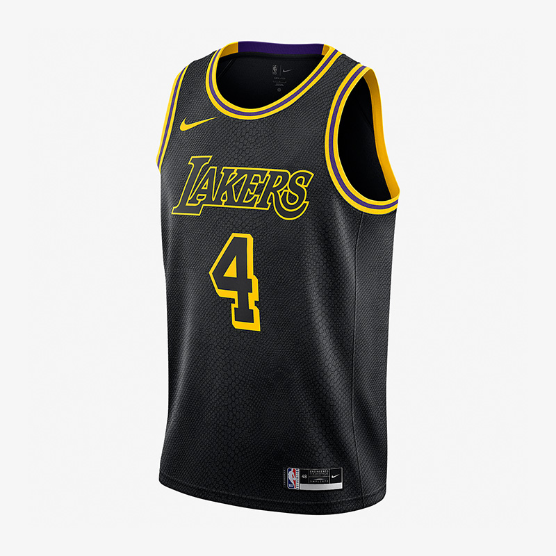 Nike/耐克正品洛杉矶湖人詹姆斯4号男子舒适运动背心 DJ1433-013
