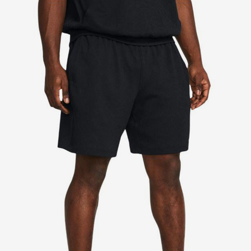 UA/安德玛正品夏季新款男子宽松透气针织运动休闲短裤1383101-001