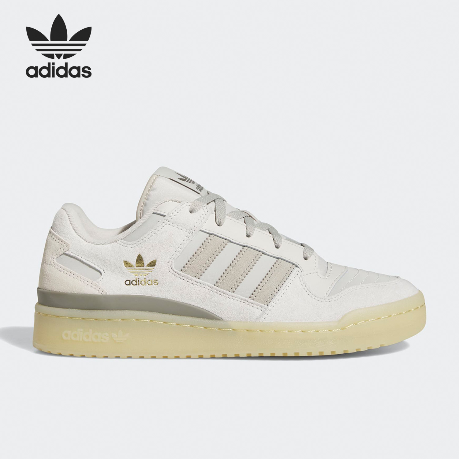 Adidas/阿迪达斯官方正品三叶草新款男女轻便运动低帮板鞋HQ7096