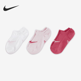 SX7824 男女透气休闲短筒训练运动袜三双装 902 耐克官方正品 Nike