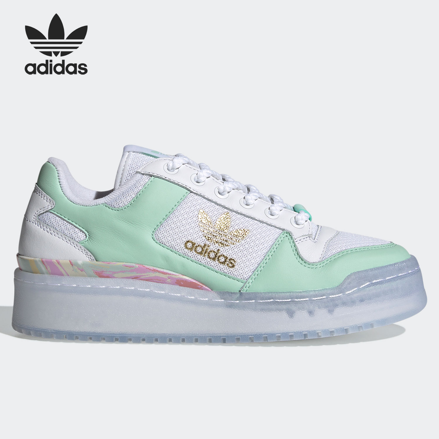 阿迪达斯正品三叶草舒适休闲鞋