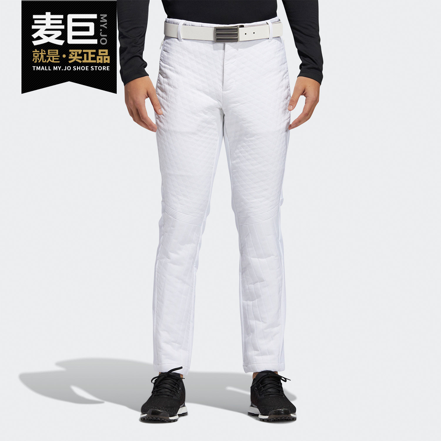 adidas/阿迪达斯正品 quilting pt 男子高尔夫运动长裤 fs6967