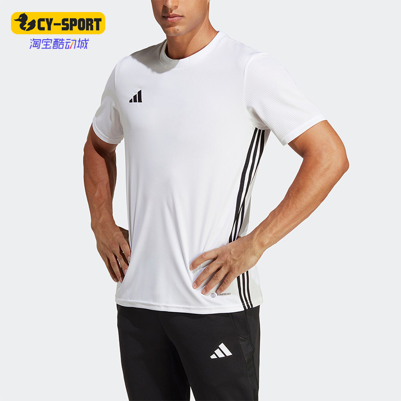 阿迪达斯男士足球短袖