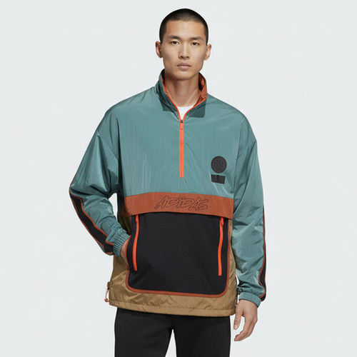 Adidas/阿迪达斯正品夏季男子宽松舒适运动夹克外套GP0845