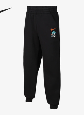 Nike/耐克正品新款大童印花运动休闲收口长裤FD9936-010