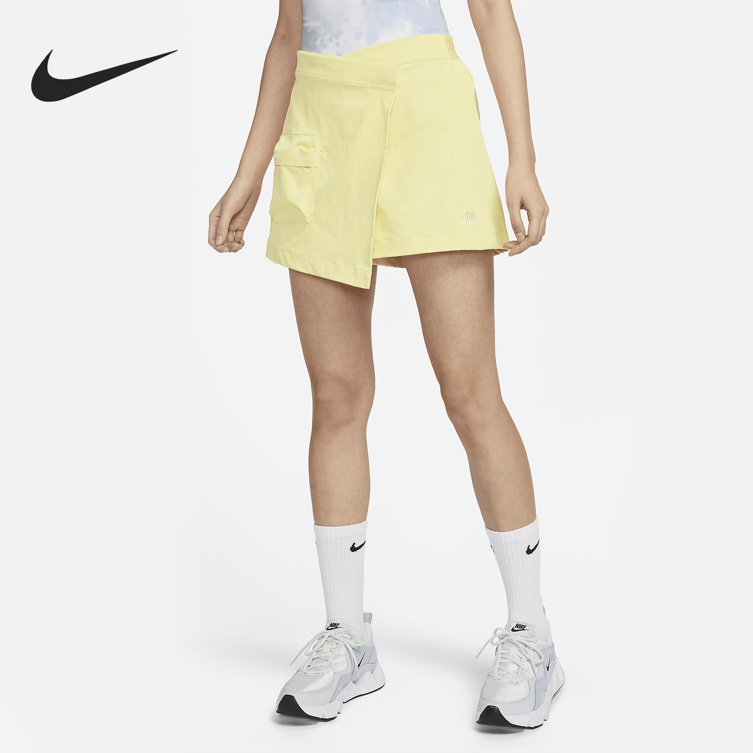 Nike/耐克正品夏季女子百搭透气跑步休闲运动裙裤DV8492-706 010