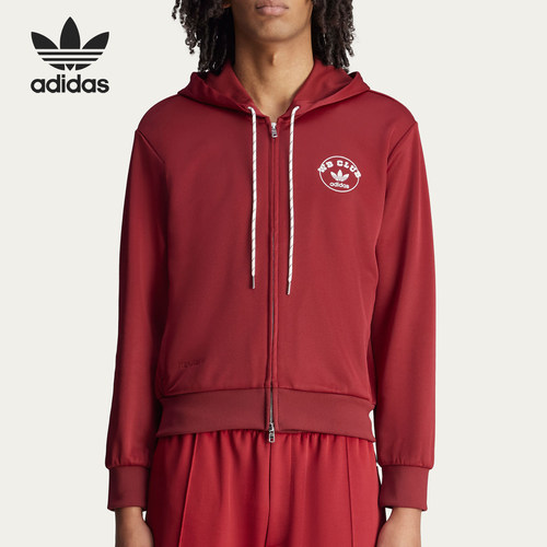Adidas/阿迪达斯正品三叶草TRACKHODIE男女连帽卫衣JM8298