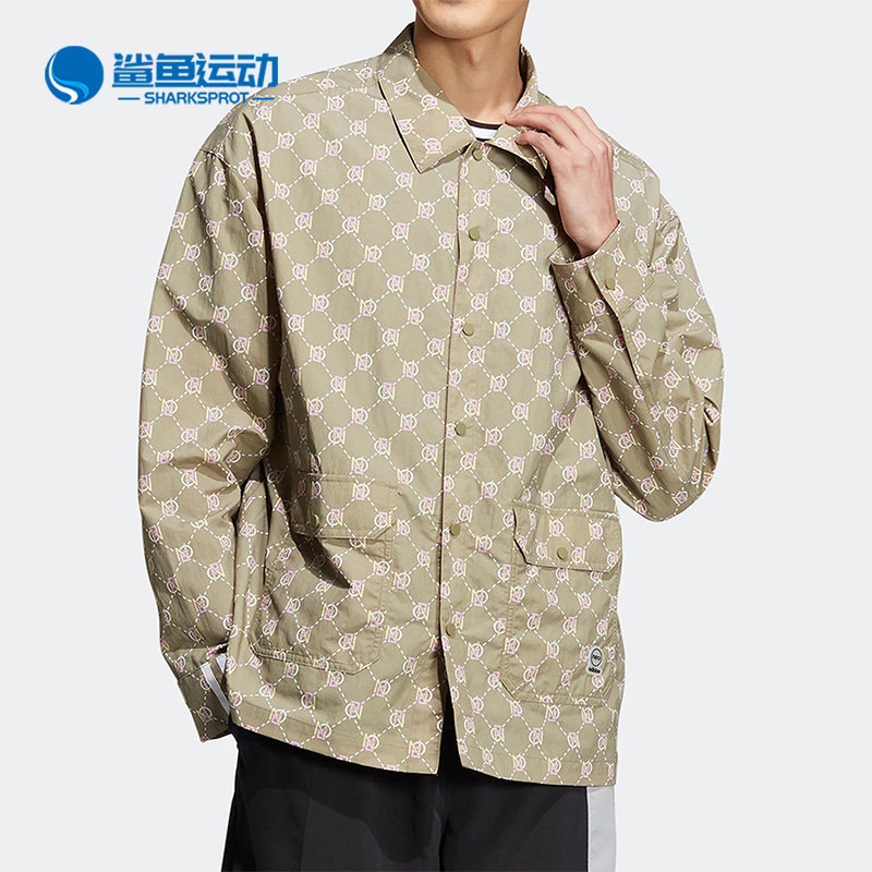 阿迪达斯男子运动外套HM2039