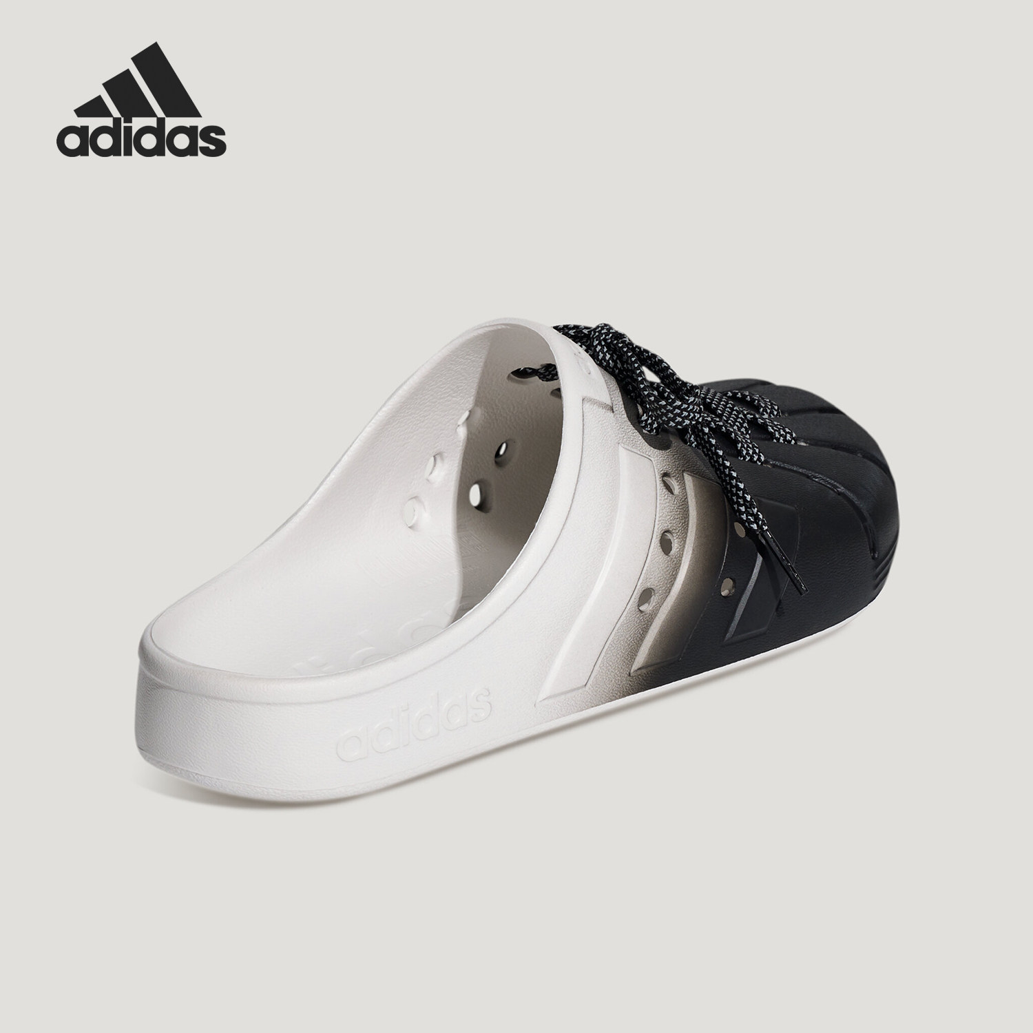 Adidas/阿迪达斯官方正品AdileteAdileteCLOG新款男女拖鞋LA5012