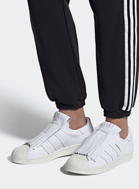 Adidas/阿迪达斯正品2020夏季新款三叶草女子运动休闲板鞋FV3421