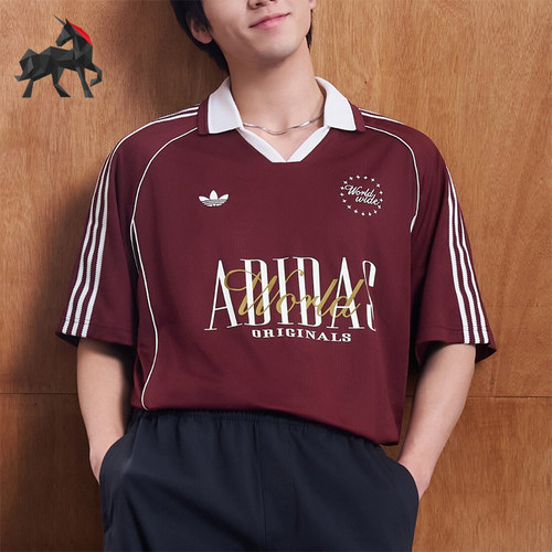 Adidas/阿迪达斯正品三叶草BLKPOLOSHIRT男士经典短袖T恤KY2193