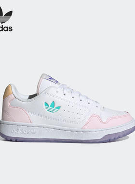 Adidas/阿迪达斯正品新款三叶草NY 90 J大童运动休闲鞋GY1172