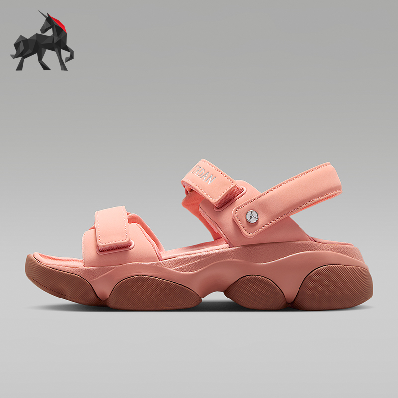 耐克女士透气休闲厚底耐穿凉鞋