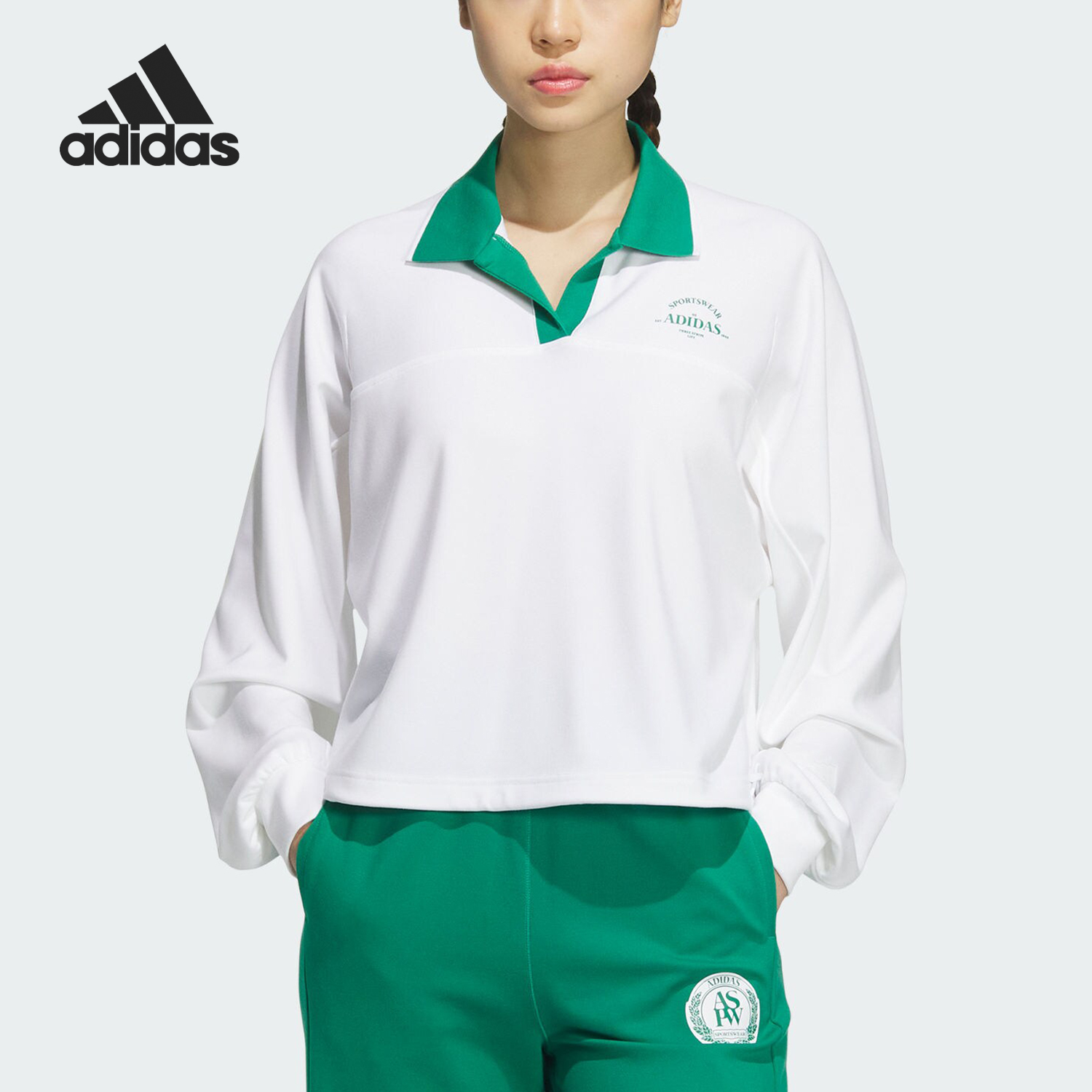 Adidas/阿迪达斯女士套头卫衣