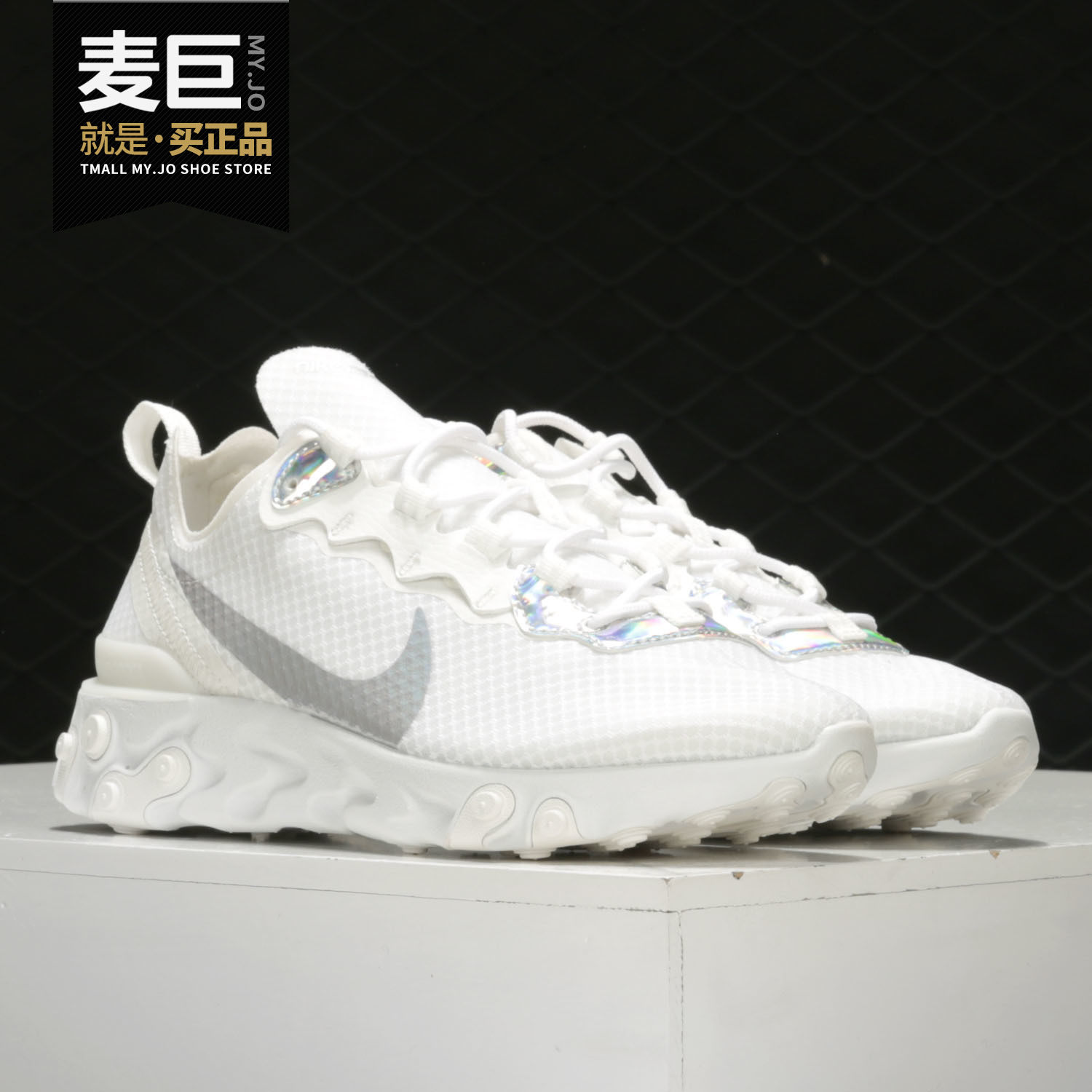 nike/耐克正品 2019新款 镭射3m反光复古女子休闲跑步鞋 cn0147