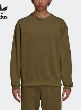 Adidas/阿迪达斯官方正品三叶草男女套头圆领运动长袖卫衣H58308