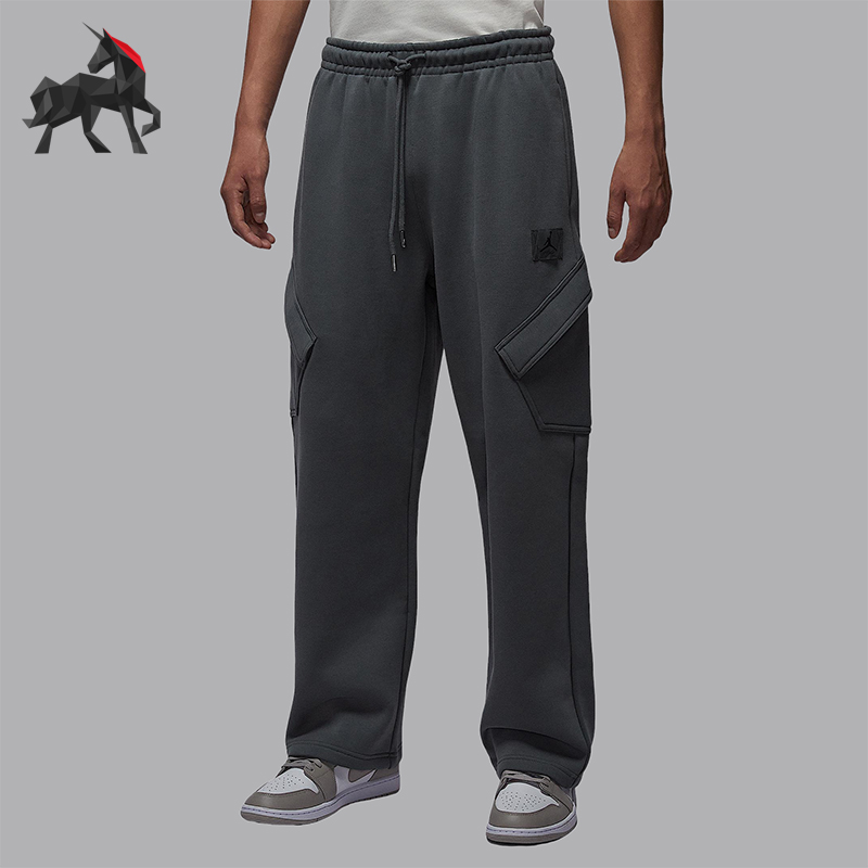 Nike/耐克正品JORDAN男士休闲加绒针织运动耐穿长裤HV9682-068