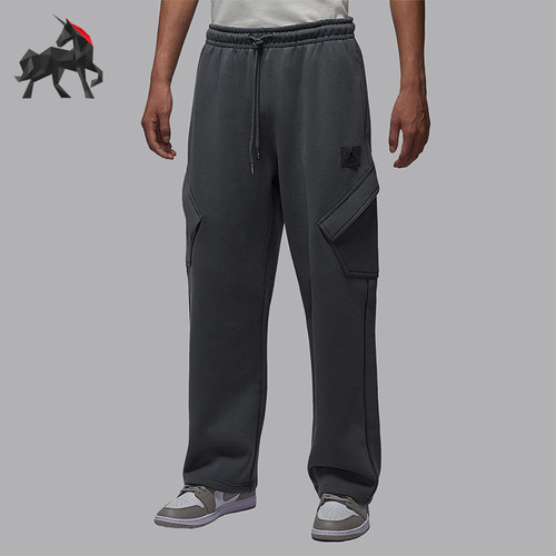Nike/耐克正品JORDAN男士休闲加绒针织运动耐穿长裤HV9682-068