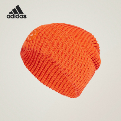 Adidas/阿迪达斯正品新款BEANIE女士保暖针织毛线帽JF4281