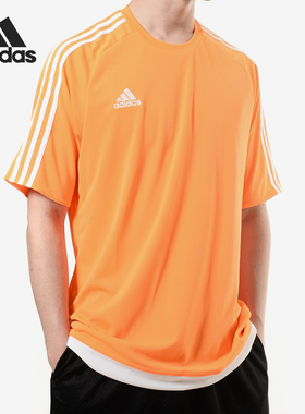 Adidas/阿迪达斯正品当季新款男子休闲运动透气短袖T恤S16163