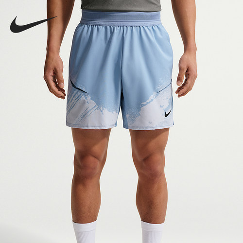 Nike/耐克正品Dri-FIT 男士干爽舒适经典系带网球短裤IF1561-486