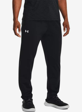 UA/安德玛正品Twister Pant男子加绒针织直筒休闲长裤1379876-001