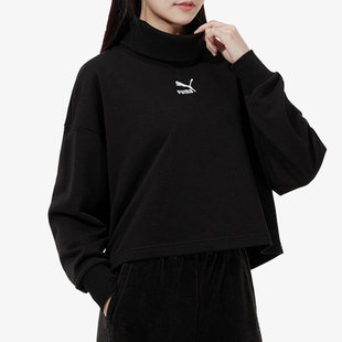 女子宽松立领保暖套头卫衣534145 Puma 新款 2021秋季 彪马正品