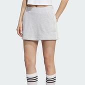 日常运动风半身裙KG8476 三叶草女士简约修身 Adidas 阿迪达斯正品