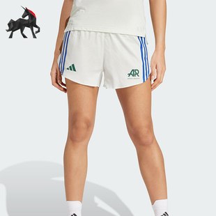 Adidas RUNNERS女士透气训练经典 跑步运动短裤 JC7376 阿迪达斯正品