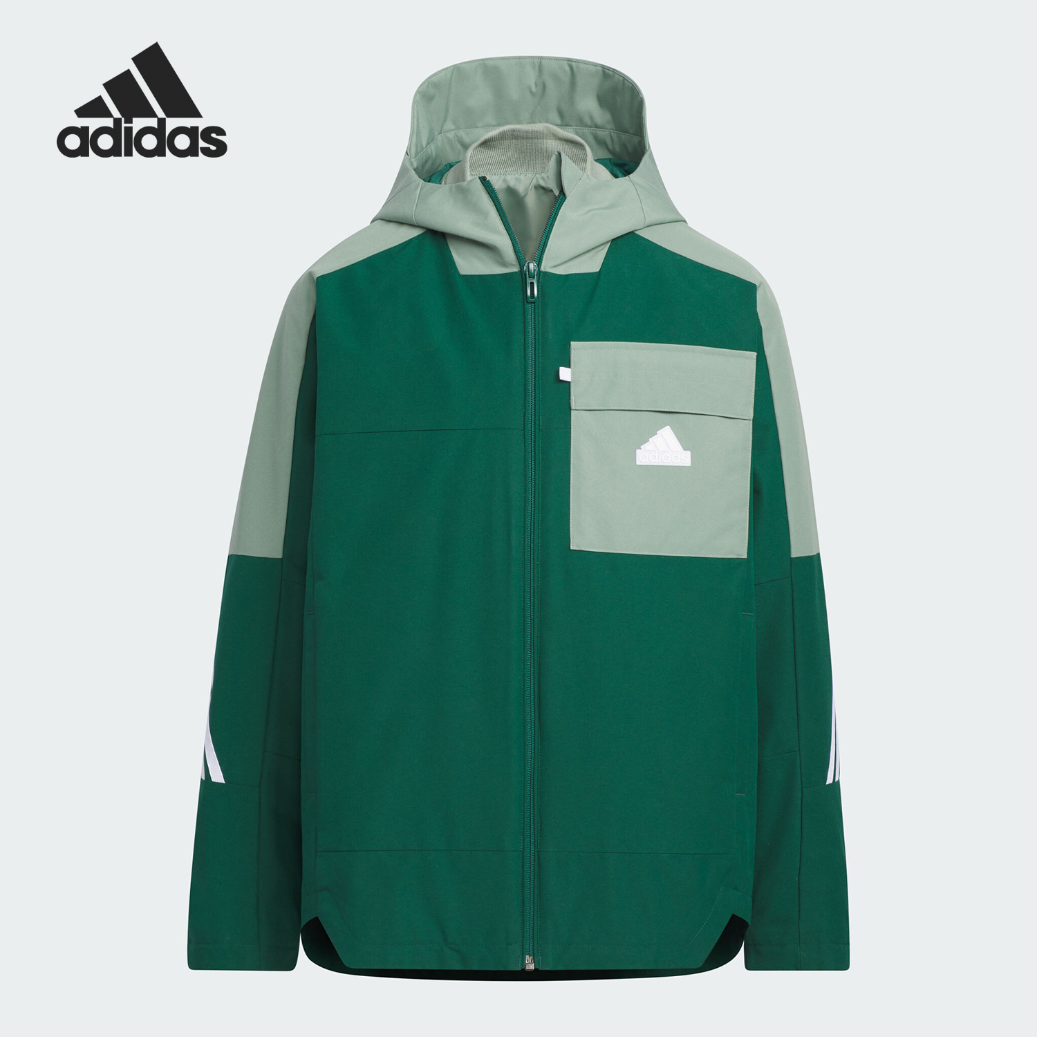 Adidas/阿迪达斯儿童连帽羽绒服