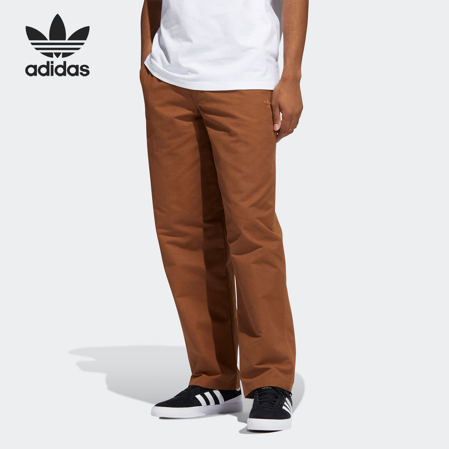 Adidas/阿迪达斯正品LOOSE PANT 情侣款宽松运动长裤 GL9912