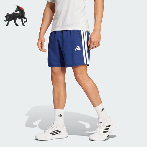 Adidas/阿迪达斯正品TR-ES 3S WV SH男士经典松紧腰短裤JC7719