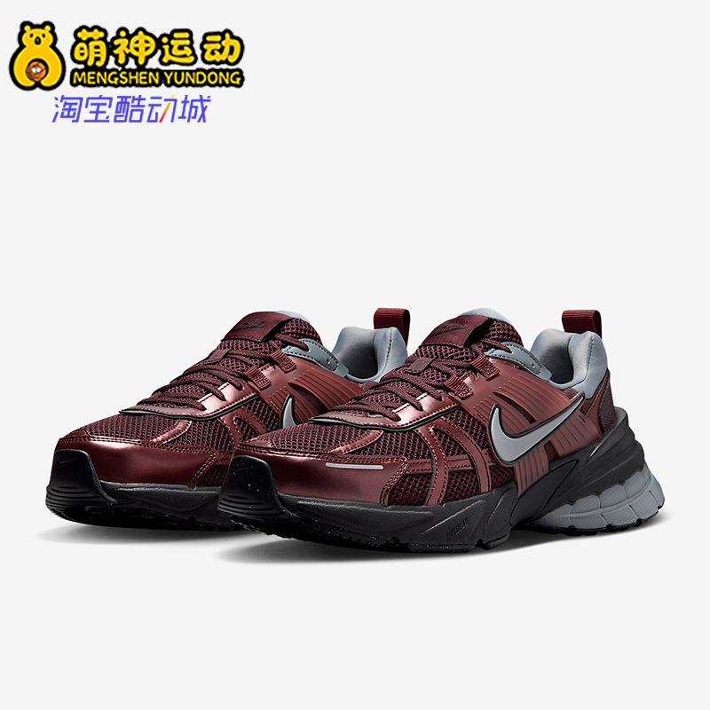 Nike/耐克正品V2K RUN男士系带运动耐磨减震低帮跑步鞋HJ4497-600