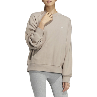 Adidas/阿迪达斯官方正品ADIBREAK CREW三叶草女子运动卫衣IC8131
