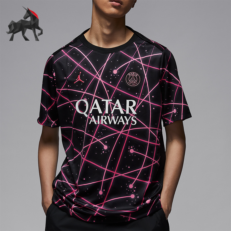 Nike/耐克正品JORDAN男士训练足球运动经典图案短袖IF3971-011