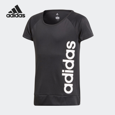阿迪达斯大童时尚休闲运动短袖