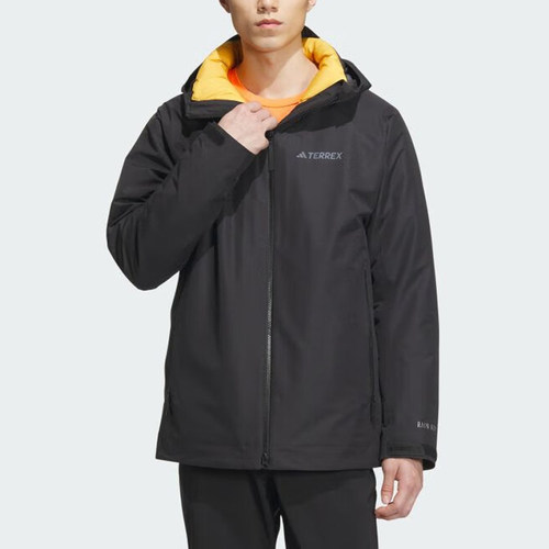 Adidas/阿迪达斯正品户外运动男子三合一保暖冲锋衣IL8972
