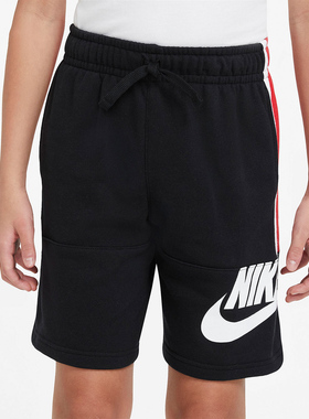 Nike/耐克正品休闲大童运动时尚透气潮流简约短裤 DD8649-011