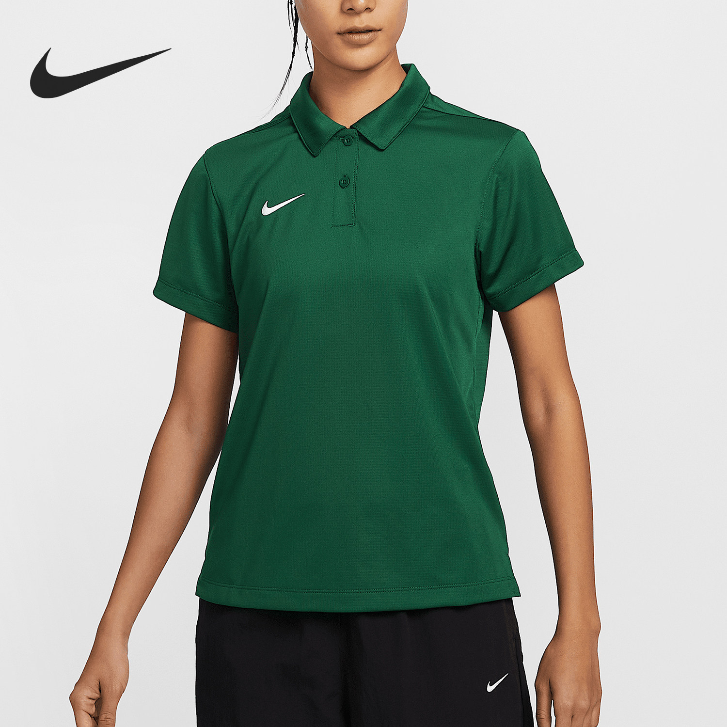 Nike/耐克官方正品2025春季新款女士时尚刺绣POLO衫IB8748-341,运动服/休闲服装,运动POLO衫,淘宝优惠券,粉丝福利购,淘宝优惠卷