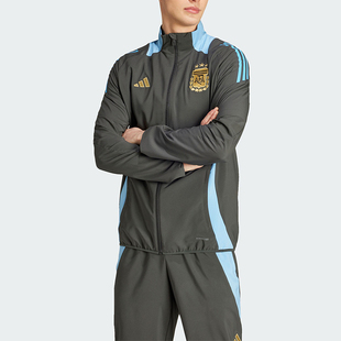 Adidas/阿迪达斯正品阿根廷队足球男士训练夹克外套IQ0805