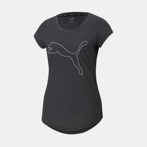 Puma/彪马正品2025夏季款女士圆领运动透气印花休闲短袖520320-07